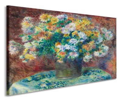 Schilderij - Pierre-Auguste Renoir - Chrysanten, 1881/82, 90x70cm.