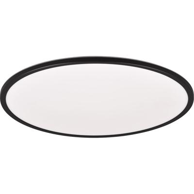 LED Plafondlamp 30W - Dimbaar met Afstandsbediening - Mat Zwart