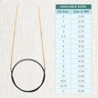 Bamboo Rondbreinaald 40 cm - thumbnail