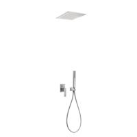 TRES Slim Exclusive inbouw regendouche met mengkraan incl. handdouche 20298001 - thumbnail