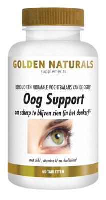 Golden Naturals Oog Support Tabletten Golden Naturals Oog Support Tabletten