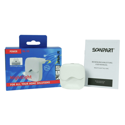 Led Nachtlamp + Schemersensor