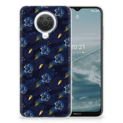 TPU bumper voor Nokia G20 | G10 Voetbal TPU bumper voor Nokia G20 | G10 Voetbal