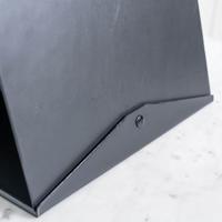 Tafelflipover rillstab a4 liggend zwart 10 tassen - thumbnail