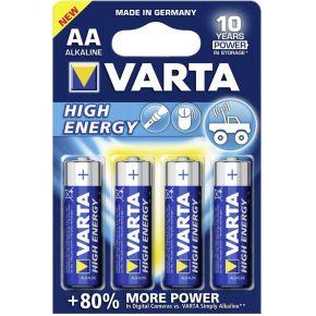 Varta Longlife Power AA 4-pack Batterijen