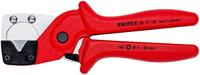 KNIPEX Buizensnijder 90 10 185 SB voor meerlaagse en pneumatische | slangen van kunststof | met glasvez - 90 10 185 SB - thumbnail
