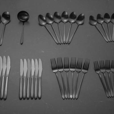 Buccan - Bestekset - London - 39 delig - Zwart