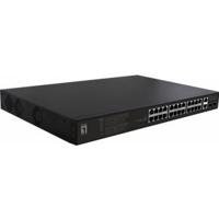 LevelOne FGP-2831 netwerk-switch Unmanaged Fast Ethernet (10/100) Power over Ethernet (PoE) 1U Zwart - thumbnail