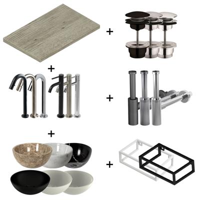 Waskomset Plieger Houston Greige Oak