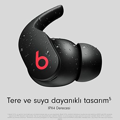 Beats Fit Pro - echt draadloze oordopjes met ruisonderdrukking, IPX4 beschermingsklasse, compatibel met Apple en Android, Bluetooth® in klasse 1, ingebouwde microfoon, zwart