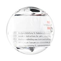 Brennenstuhl Stopcontacten inzet 4-voudig IP20 230V/16A thermostaat met controlelicht - 1081080 - thumbnail