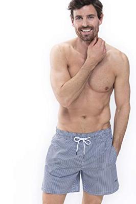 Mey Zwemshort Darly fine stripe blauw