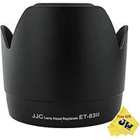 JJC ET 83II Canon zonnekap zwart - thumbnail
