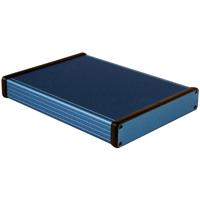 Hammond Electronics 1455R2201BU Universele behuizing 220 x 165 x 30.5 Aluminium Blauw 1 stuk(s) - thumbnail