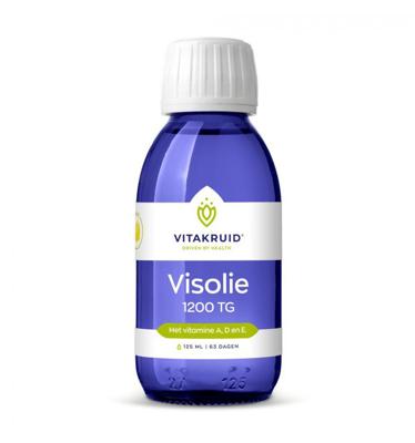 Vitakruid Visolie 1200 Vloeibaar Triglyceriden met A, D & E Olie