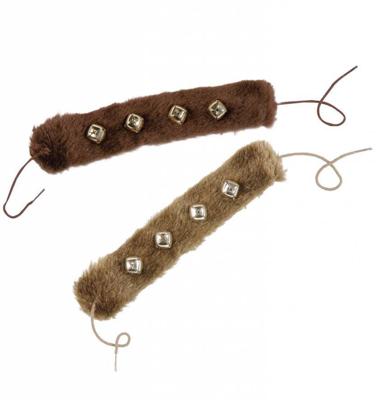 Enkel en polsband Indiaan met bellen