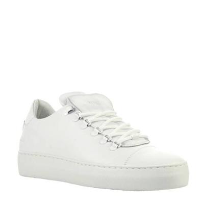 Nubikk Heren Sneakers in Leder (Wit)