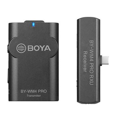 Boya 2.4 ghz lavalier microfoon draadloos by-wm4 pro-k5 voor android