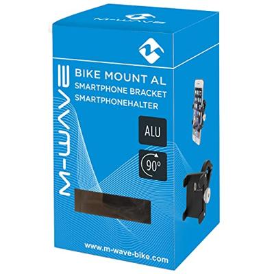 Mirage M-wave smartphone telefoonhouder alu zwart in doosje