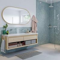 Hansgrohe Wastafelmengkraan Talis E 240 Eengreeps met Trekwaste Mat Wit - thumbnail