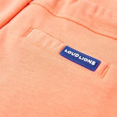 Kindershorts met trekkoord 140 neonoranje