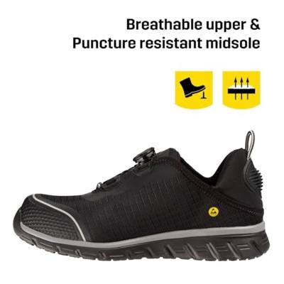 Safety Jogger ACDC LIGERO2 TLS Veiligheidsschoen | Zwart/Zilver | Maat 45 - SI9900450 Safety Jogger ACDC LIGERO2 TLS Veiligheidsschoen | Zwart/Zilver | Maat 45 - SI9900450