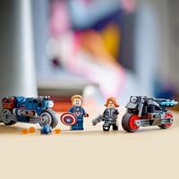 Lego Marvel 76260 Captain America en Black Widow Motoren - thumbnail