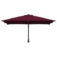 Tuinparasol Bordeauxrood 248.5 x 247.5 x 160 cm Stof - thumbnail