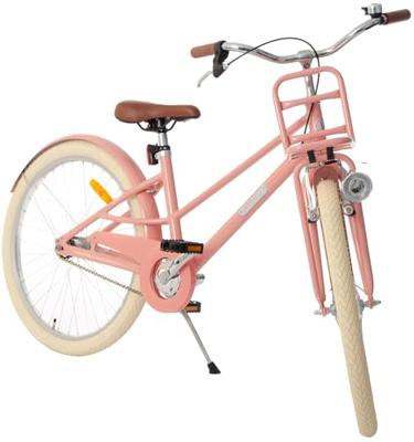 AMIGO Urban Aluminium Frame 26 Inch Meisjes Terugtraprem Zalmroze AMIGO Urban Aluminium Frame 26 Inch Meisjes Terugtraprem Zalmroze