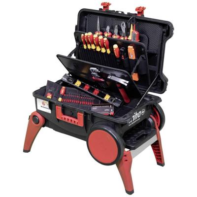 Wiha Gereedschapskoffer (gevuld) 80-delig Electricien (b x h x d) 497 x 680 x 336 mm