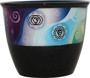 Ceramic Smudge Holder Chakra