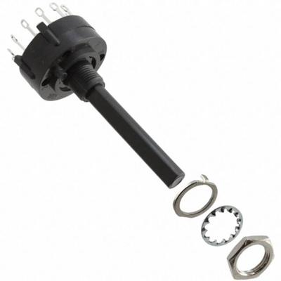 C & K Switches A20615RNZQ Rotary-Switch A Series Draaischakelaar 125 V/AC, 125 V/DC 2.5 A Schakelposities 6 1 stuk(s)