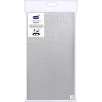 Duni dunisilk tafelkleed 138x220cm zilver 1 stuks - thumbnail