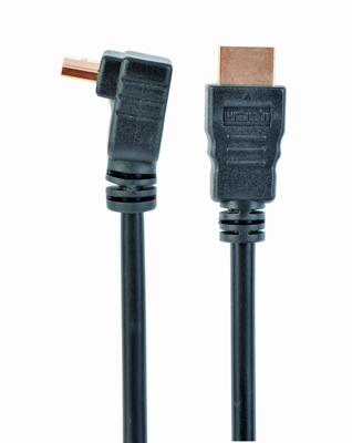 High Speed HDMI kabel met Ethernet, haakse aansluiting - 1.8 meter High Speed HDMI kabel met Ethernet, haakse aansluiting - 1.8 meter