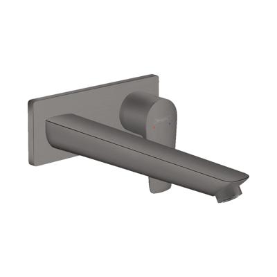Hansgrohe Talis E afbouwdeel v. inbouw wastafelkraan met uitloop 22.5cm brushed black chroom 71734340 Hansgrohe Talis E afbouwdeel v. inbouw wastafelkraan met uitloop 22.5cm brushed black chroom 71734340