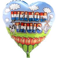 Welkom Thuis Folieballon Groot - 74cm - thumbnail