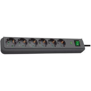 Brennenstuhl Eco-Line 13500A +surge protection 6x stekkerdoos Brennenstuhl Eco-Line 13500A +surge protection 6x stekkerdoos