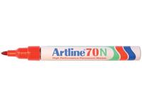 Permanent marker Artline 70N rood - thumbnail
