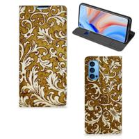 Telefoon Hoesje OPPO Reno4 Pro 5G Barok Goud - thumbnail