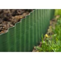 Groene polyethyleen gazonrand H15 cm * 9 meter - thumbnail