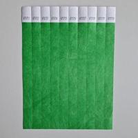 Toegangsbandjes kleur groen 100 stuks - thumbnail