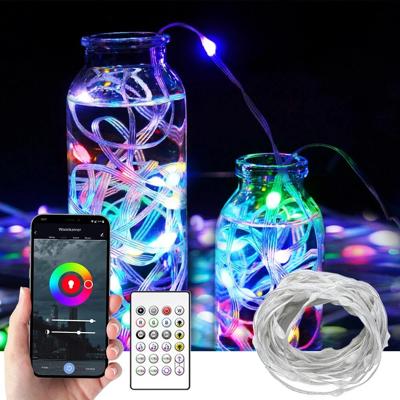 Tuya dreamcolor RGB fairy lights - 10 meter - Inclusief IR-afstandsbediening Tuya dreamcolor RGB fairy lights - 10 meter - Inclusief IR-afstandsbediening
