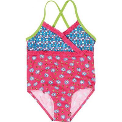 Playshoes badpak Bloemen Roze-98-104