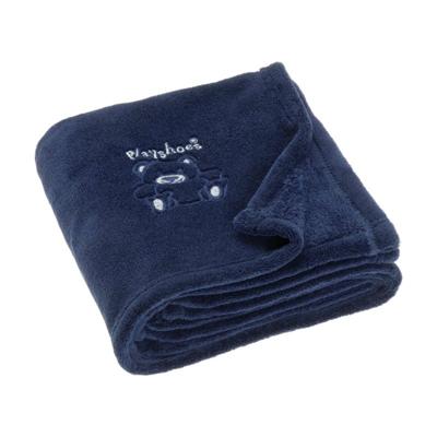 Playshoes fleece babydeken Beer Marine-75x100 cm