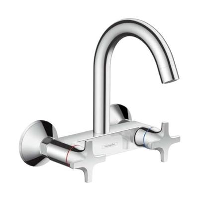 Hansgrohe Logis classic wand keukenkraan met hoge uitloop chroom 71286000