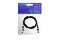 OMNITRONIC XLR Cable 3-pin 3m bk - thumbnail