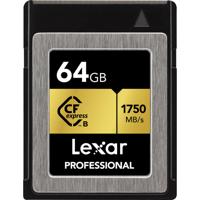 Lexar 64GB Professional CFexpress Type-B Memory Card - thumbnail