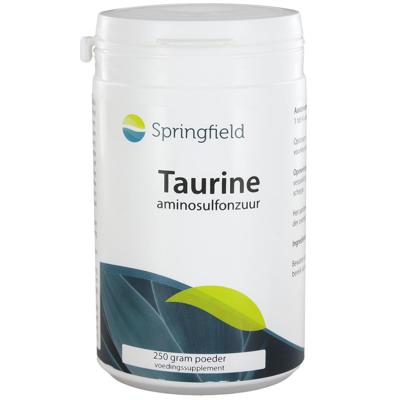 Springfield Taurine poeder 250 Gram