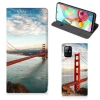 Samsung Galaxy A71 | Book Cover | Golden Gate Bridge - thumbnail
