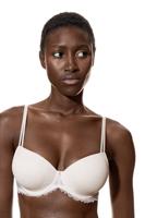 BH BI-Stretch - Luxurious - full cup kanten bh met beugel - T-shirt bh champagne kleur - thumbnail